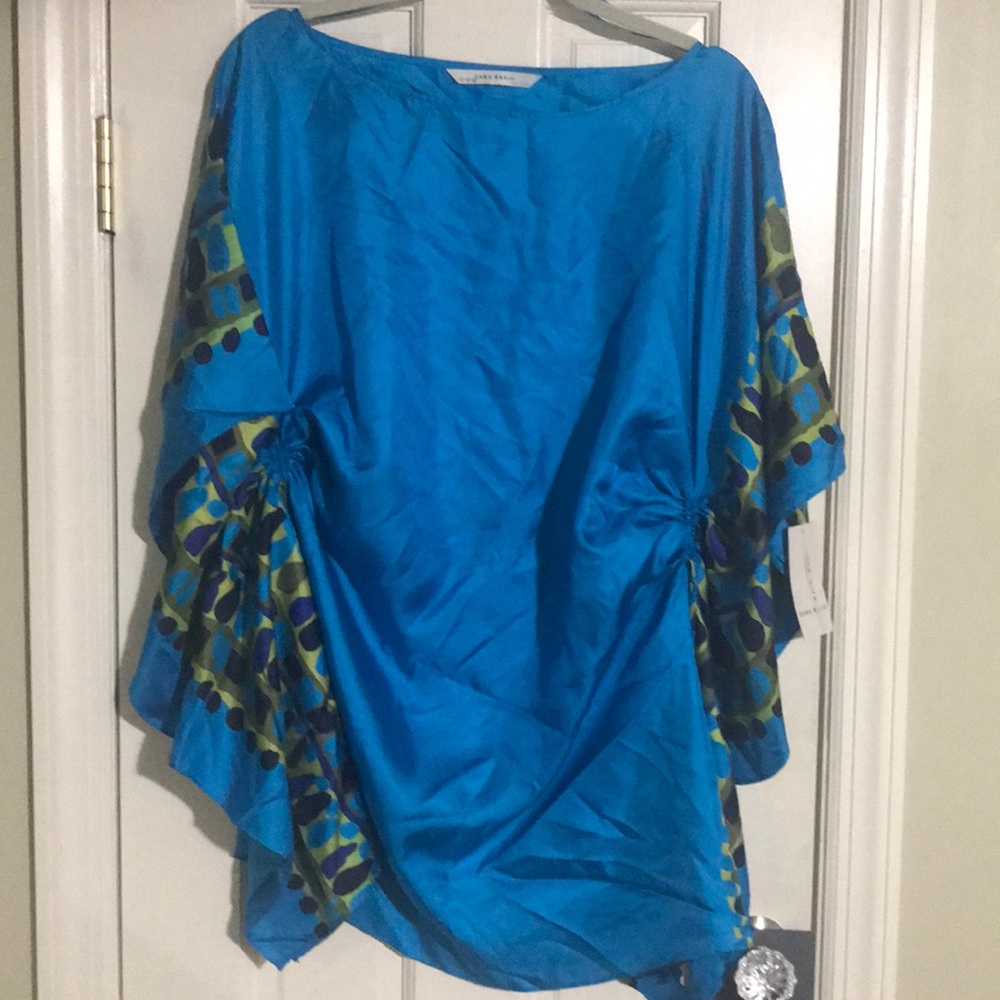ZARA BASIC 100 percent Silk Summer Beach CoverUp